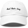 imageDALIX Bad Hair Day Hat Baseball CapWhite