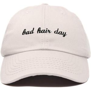 imageDALIX Bad Hair Day Hat Baseball CapBeige