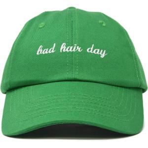 imageDALIX Bad Hair Day Hat Baseball CapKelly Green