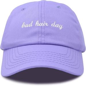 imageDALIX Bad Hair Day Hat Baseball CapLavender