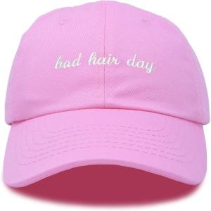 imageDALIX Bad Hair Day Hat Baseball CapLight Pink