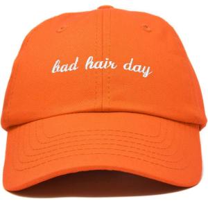 imageDALIX Bad Hair Day Hat Baseball CapOrange