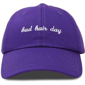 imageDALIX Bad Hair Day Hat Baseball CapPurple