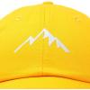 imageDALIX Outdoor Cap Mountain Dad Hat Hiking Trek Wilderness BallcapGold