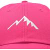 imageDALIX Outdoor Cap Mountain Dad Hat Hiking Trek Wilderness BallcapHot Pink