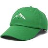 imageDALIX Outdoor Cap Mountain Dad Hat Hiking Trek Wilderness BallcapKelly Green