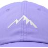 imageDALIX Outdoor Cap Mountain Dad Hat Hiking Trek Wilderness BallcapLavender