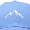 imageDALIX Outdoor Cap Mountain Dad Hat Hiking Trek Wilderness BallcapLight Blue