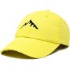 imageDALIX Outdoor Cap Mountain Dad Hat Hiking Trek Wilderness BallcapMinion Yellow