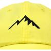 imageDALIX Outdoor Cap Mountain Dad Hat Hiking Trek Wilderness BallcapMinion Yellow