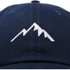 imageDALIX Outdoor Cap Mountain Dad Hat Hiking Trek Wilderness BallcapNavy Blue