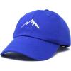 imageDALIX Outdoor Cap Mountain Dad Hat Hiking Trek Wilderness BallcapRoyal Blue