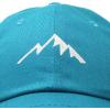 imageDALIX Outdoor Cap Mountain Dad Hat Hiking Trek Wilderness BallcapTeal