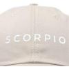 imageDALIX Scorpio Dad Hat Embroidered Zodiac Astrology Cotton Baseball CapBeige