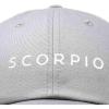 imageDALIX Scorpio Dad Hat Embroidered Zodiac Astrology Cotton Baseball CapGray
