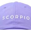 imageDALIX Scorpio Dad Hat Embroidered Zodiac Astrology Cotton Baseball CapLavender