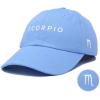 imageDALIX Scorpio Dad Hat Embroidered Zodiac Astrology Cotton Baseball CapLight Blue