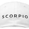 imageDALIX Scorpio Dad Hat Embroidered Zodiac Astrology Cotton Baseball CapWhite
