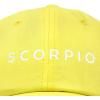 imageDALIX Scorpio Dad Hat Embroidered Zodiac Astrology Cotton Baseball CapYellow