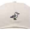 imageDALIX Seagull Embroidered Cap Cotton Baseball Hat Bird WomensBeige