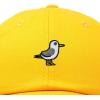 imageDALIX Seagull Embroidered Cap Cotton Baseball Hat Bird WomensGold
