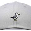 imageDALIX Seagull Embroidered Cap Cotton Baseball Hat Bird WomensGray