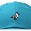 imageDALIX Seagull Embroidered Cap Cotton Baseball Hat Bird WomensTeal