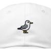 imageDALIX Seagull Embroidered Cap Cotton Baseball Hat Bird WomensWhite