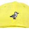 imageDALIX Seagull Embroidered Cap Cotton Baseball Hat Bird WomensYellow