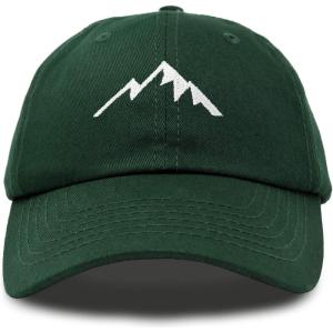 imageDALIX Outdoor Cap Mountain Dad Hat Hiking Trek Wilderness BallcapDark Green