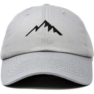 imageDALIX Outdoor Cap Mountain Dad Hat Hiking Trek Wilderness BallcapGray