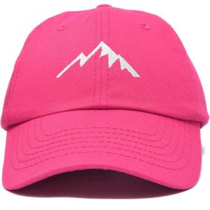 imageDALIX Outdoor Cap Mountain Dad Hat Hiking Trek Wilderness BallcapHot Pink