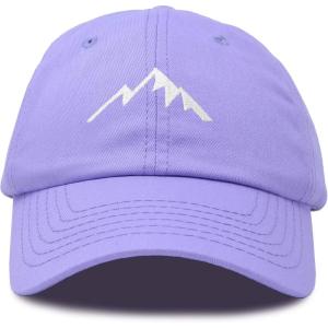 imageDALIX Outdoor Cap Mountain Dad Hat Hiking Trek Wilderness BallcapLavender
