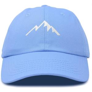 imageDALIX Outdoor Cap Mountain Dad Hat Hiking Trek Wilderness BallcapLight Blue