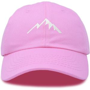 imageDALIX Outdoor Cap Mountain Dad Hat Hiking Trek Wilderness BallcapLight Pink