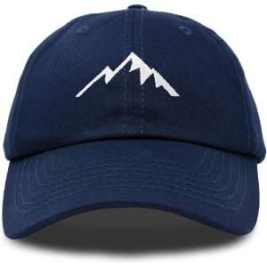 imageDALIX Outdoor Cap Mountain Dad Hat Hiking Trek Wilderness BallcapNavy Blue