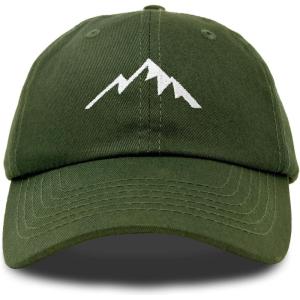 imageDALIX Outdoor Cap Mountain Dad Hat Hiking Trek Wilderness BallcapOlive