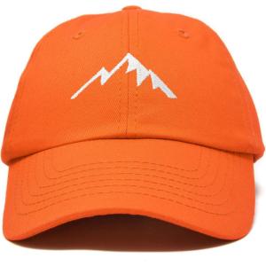 imageDALIX Outdoor Cap Mountain Dad Hat Hiking Trek Wilderness BallcapOrange