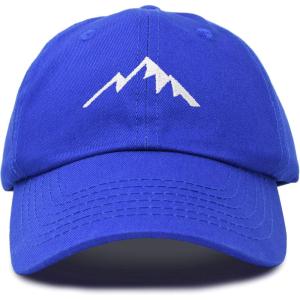imageDALIX Outdoor Cap Mountain Dad Hat Hiking Trek Wilderness BallcapRoyal Blue