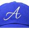 imageDALIX Initial Hat Letter A Womens Baseball Cap Monogram Cursive EmbroiderRoyal Blue