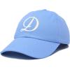 imageDALIX Initial Hat Letter D Womens Baseball Cap Monogram Cursive EmbroiderLight Blue
