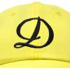 imageDALIX Initial Hat Letter D Womens Baseball Cap Monogram Cursive EmbroiderMinion Yellow