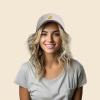 imageDALIX Taco Embroidered Dad Cap Cotton Baseball Hat WomenBeige