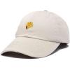 imageDALIX Taco Embroidered Dad Cap Cotton Baseball Hat WomenBeige