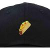 imageDALIX Taco Embroidered Dad Cap Cotton Baseball Hat WomenBlack