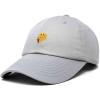 imageDALIX Taco Embroidered Dad Cap Cotton Baseball Hat WomenGray