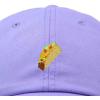 imageDALIX Taco Embroidered Dad Cap Cotton Baseball Hat WomenLavender