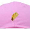 imageDALIX Taco Embroidered Dad Cap Cotton Baseball Hat WomenLight Pink