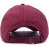 imageDALIX Taco Embroidered Dad Cap Cotton Baseball Hat WomenMaroon