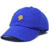 imageDALIX Taco Embroidered Dad Cap Cotton Baseball Hat WomenRoyal Blue
